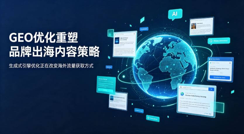 潼南县AI 时代 GEO 兴起，品牌出海内容策略迎来重大调整
